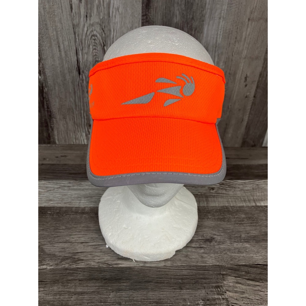 Headsweats Neon Orange Running Supervisor Visor Athletic Hat Unisex